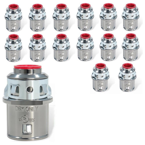 Pacote com 15 Conectores de Cabo, Conectores de Encaixe de 3/8" em Zinco para Eletrodutos Elétricos, para Cabos de Aço e Alumínio