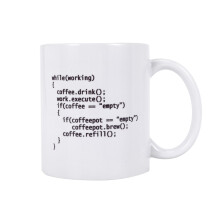 Coffee++ Program for Programmers Coffee Mug Ceramic Cup Color Handle Colour Inside Gifts