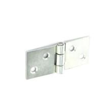 Securit Zinc Plated Backflap Hinge (Pack of 2)