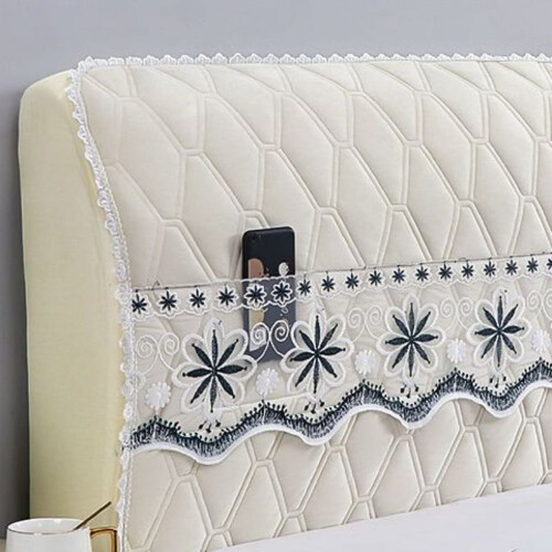 Capa de cabeceira acolchoada em algodão DEKAXID, tecido Zhejiang 2
