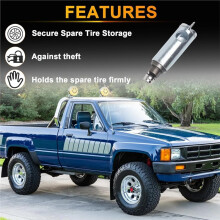 Spare Tire Carrier Anti-Theft Lock BC3Z1A380A 6C3Z1A380A for Super Duty F250 F350 F450 F550 2006-2016 Accessories