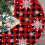 Weihnachtsbaumdecke mit Weihnachtsmannmotiv, Polyester, 92 cm 4