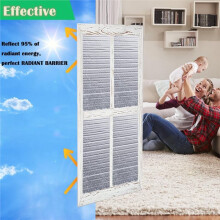 Dubbel Reflecterend Isolatieschuim, Reflecterende Raamstralingsbarrière met Bubbelisolatie voor Het Vasthouden van Warmte