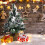Mini Christmas Tree Ornament Set Silver 20cm 5