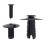 300Pcs  Lined with Fasteners Rivet Snaps Decorative Panel Snaps Suitable for 3