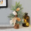 25cm Mini Artificial Christmas Tree PVC Brown 2