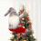 Grey Gnome Christmas Tree Topper & Curtain Tie 2
