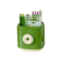Decors Desk Brush Pen Holders Pen Container Desktop-Green