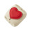 Leather Coin Pouch Compact Change Holder Mini Pocket-White 1