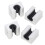 8PCS SBR16UU SBR Linear  Bearing Slide Block for SBR16 Linear Rail Guide 2