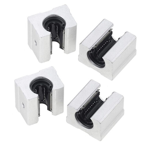 8PCS SBR16UU SBR Linear  Bearing Slide Block for SBR16 Linear Rail Guide 1