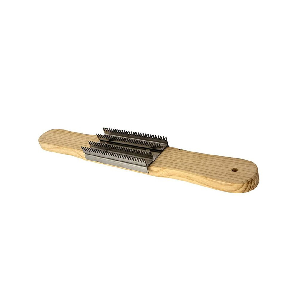 2X Rake Wood Handle 15 Inch Buffing Rake for Cleaning Buffing Wheel or Airway Buffing Wheel-image-OPC-PTRCPCD-NEW