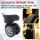 4-Pack Bagagebyte, Utbytesbagage ResväSka Spinnerhjul, Universellt SväNgbart Hjul för Bagage 9