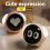 Cute Child Room Alarm Clock Multifunctional Voice Controlled Light Alarm Clock LED Digital Night Mode Expression B 8