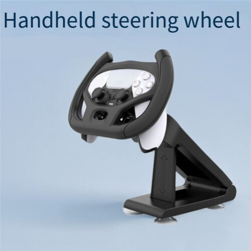 High-Performance Racing Steering Wheel with Bracket for PS5 Immersive Car Gaming Experience Adjustable Settings 2