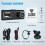 2X 3 Câmera Dash Cam 1080P 2 Polegadas Tela Dashcam Preto Driver Recorder para TáXi CAR DVR Câmera Traseira Universal 3