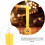 Conjunto de 2 velas elétricas de LED para casa e altar de Buda 3