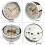 DIY Clock Insert Quartz Clock Insert Battery Powered Mechanism Precise 89MM Diameter Reliable Quartz Movement Accessory 6
