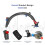 Scooter Rear  Replacement Accessories with Tail Light with Brake for M365 Pro Pro2 1S Lite MI3 Scooter Grey 6