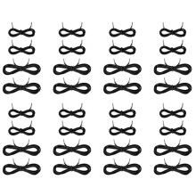 32 Pièces Séries Chaise Longue Corde Attachée Accessoires Tendon de Boeuf Cordon de Serrage Chaise Pliante Chaise de Plage Corde Élastique Corde