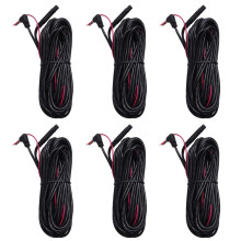 6X 5 Pin 5 Hole 9 Meter Long Driving Recorder Rear Lens Extension Cable for Driving Recorder Gps Rear View Camera