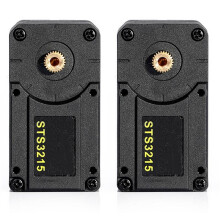 2X 7,4 V STS3215-Servos für Den Roboterarm SO-ARM100, 19 Kg, Intelligentes Bus-Servo mit Hohem Drehmoment, TTL Zur Programmierung mit FE-URT-1