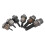 12Pcs Hand Rivet Nut  Nuts Simple Installation Manual Riveter Rivnut Tool Accessory for Nuts M3 M4 M5 M6 M8 M10 8