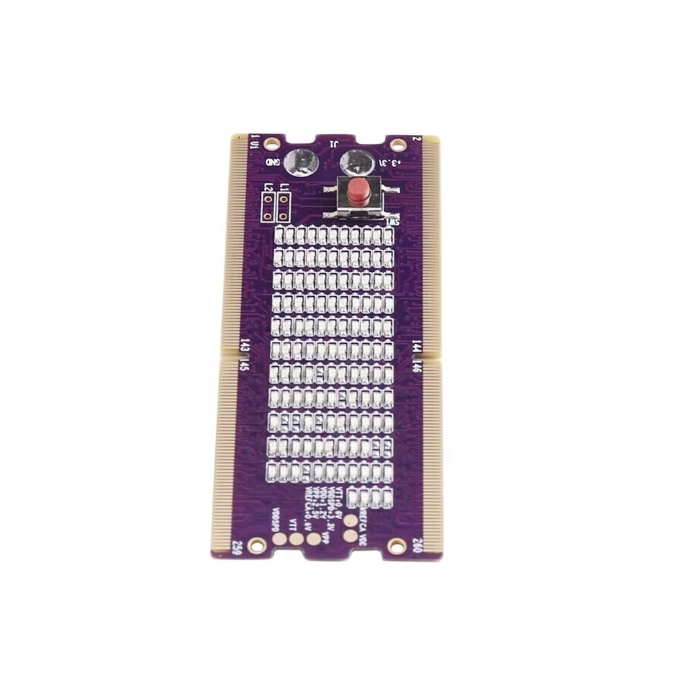 Notebook Motherboard Memory Ddr4 Forward And Reverse Dual-Use Test Card Dual-Use Tester Memory Slot Test Card 4713844817425