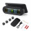 2X Solar Wireless USB TPMS Car Tire Pressure Monitor System HD LCD Display 4 External Sensor 7