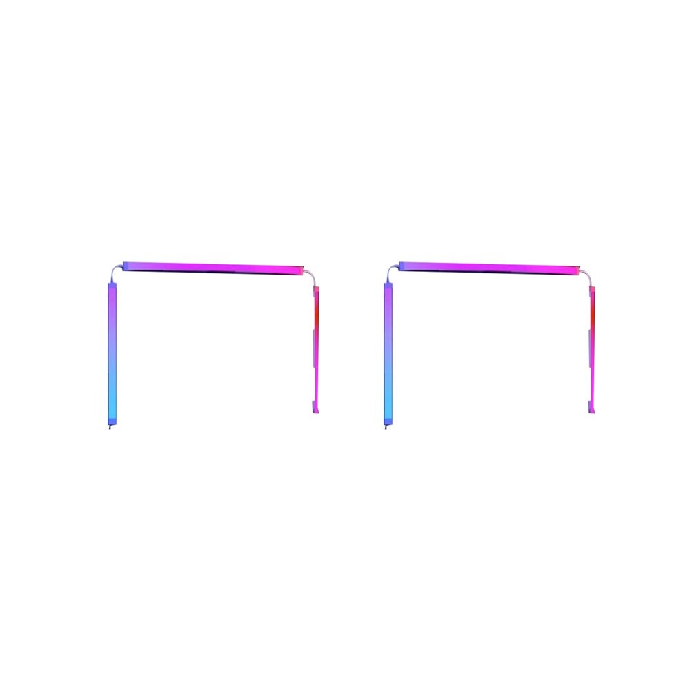 2X Computer Screen Synchronization Strip Monitor Rgb Led Pc Back Pickup For Esports Room For 27 Inch Monitor Light 6032794294499