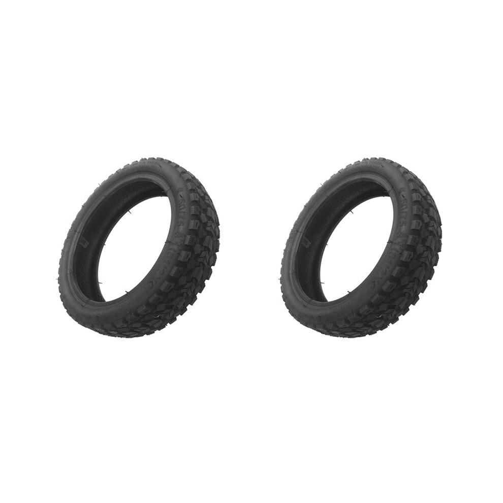 2Pcs 81/2X2 Vacuum Tubeless Tire Off Road 50/75-6.1 For Widen Pneumatic Tyre Dirt Bike Pocket Bike Black 6031379117406