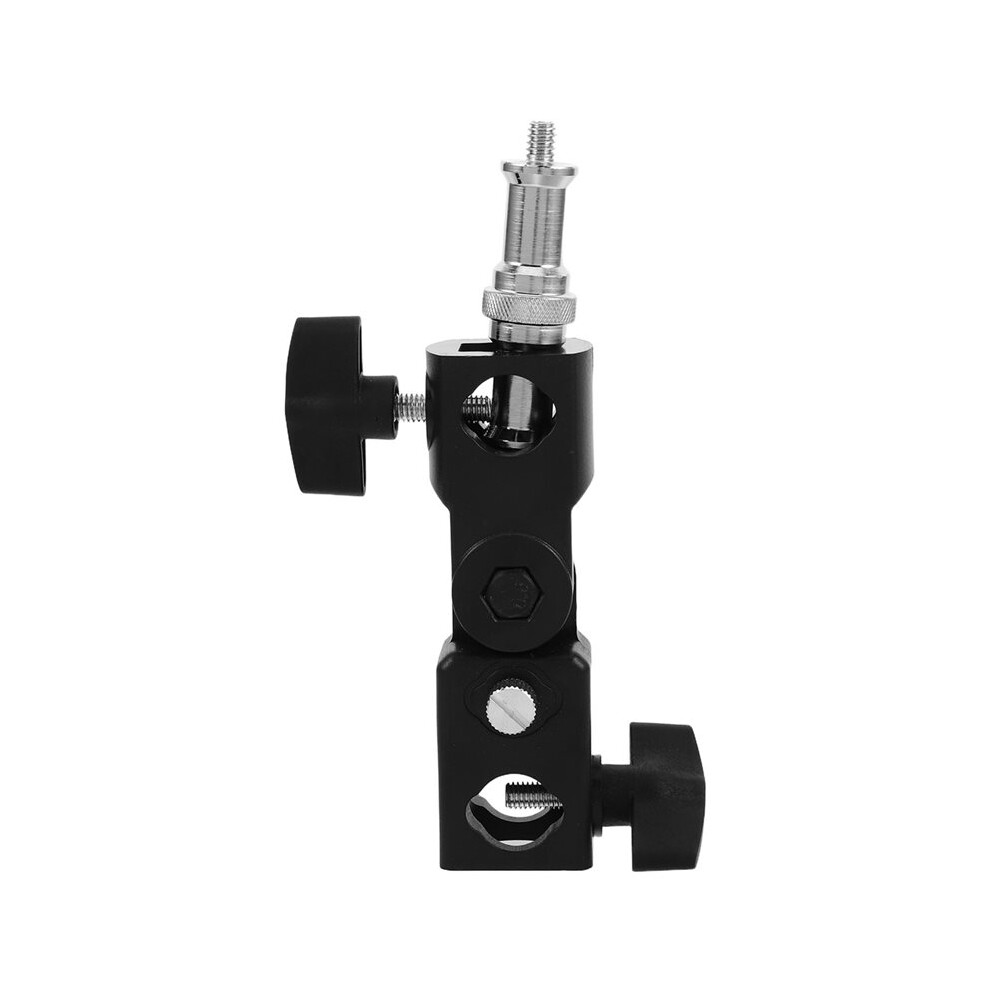 Photography Light Stand Clamp: Adjustable Universal Umbrella Bracket For Flash Mount Tripod Adapter Studio Outdoor 6032556341645
