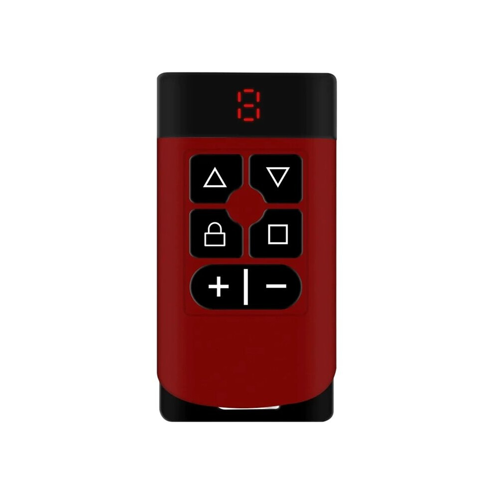 8 In 1 Garage Remote Multi Frequency 300-915Mhz Clone 433Mhz 868Mhz 315 Gate Control Command Key Fob Transmitter Red 4712893004374