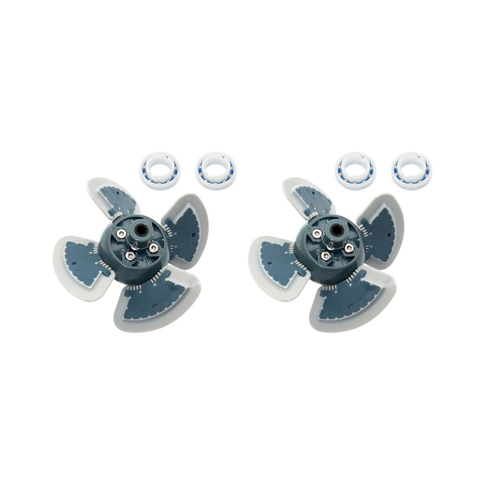 2X R0524900 Cleaner Engine Replacement For Mx6/Mx8 Pool Suction Cleaner, With Rollers Both Sides 4712662707314