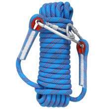 Blue Nylon Steel Rescue Rope for Tree Felling Outdoor Climbing
