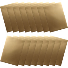 25 Stuks Goud Glitter Origamipapier, Stevig Papier Voor Kinderknutsels