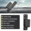 Door Barricade Brackets,4 Pack Drop Open Bar Holder for Home Security, 2X4 Bar Brackets Prevent Unauthorized Entry 3