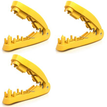 3X 4-in-1 RJ45 Network Cable Tool with Cutting,Stripping, and Straightening Functions Applies to STP/UTP Cable,A