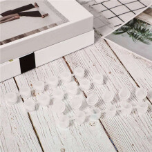 120 Strips 2Ml Empty Paint Strips Paint Cup Pots Clear Storage Containers Painting Arts Crafts Supplies