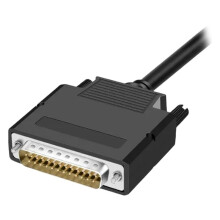 2-Row DB25 Male Female Solderless Connector D-Sub 25Pin Serial Port Plug Industrial Wire Parallel Port Breakout Terminal