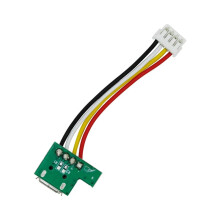 Scheda con Porta di Ricarica Micro-USB e Connettore di Alimentazione per Cavo, Accessori per Altoparlante per Flip 2.