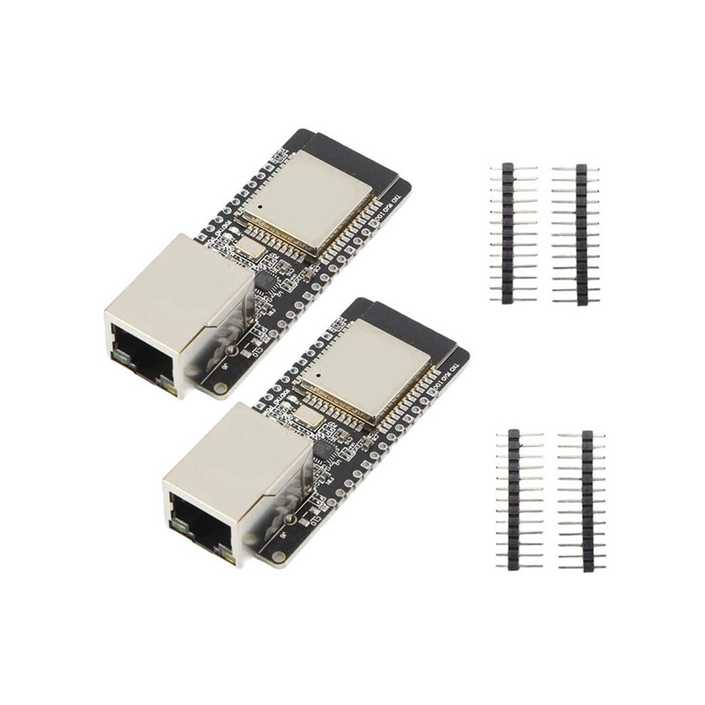 2Pcs Wt32-Eth01 Esp32 Wireless Module Serial Port Networking + Wifi Combo Gateway Module 6034264330430