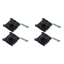 4 STÜCKE 3D Analog Joystick für PS Vita 2000 PSV2000 Joystick Controller ThumbStick für PS Vita 2000 Schwarz