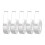 5 Rollen Wit Draagbaar Labelpapier, Zelfklevende Thermische Printerstickers, Multifunctionele Labelstickers 1
