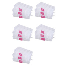15 Stueck 10 Gitter Plastik Aufbewahrungsbehaelter Fuer Elektronische Komponenten Ersatzteil Sets