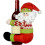 Elf Tree Topper Christmas Decor Red Green 4