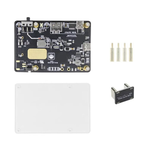 For Raspberry Pi 5 5V 5A PD Power Module Lithium Battery UPS Uninterruptible Power Supply Expansion Board