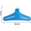 Aufblasbarer Kleiderbügel Blau 5er-Pack 3