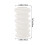 Vaso de plástico esmaltado branco de 20 cm para sala de estar 3