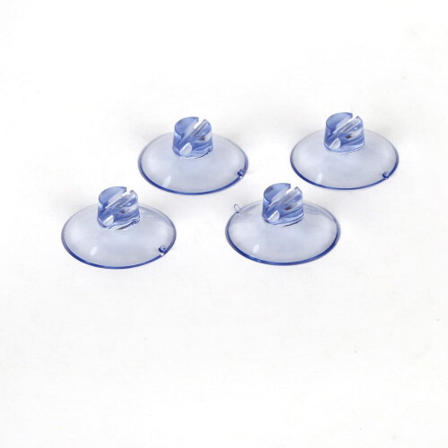Kabelhalter mit Silikon-Saugnapf, 4 cm, 12er-Pack 1